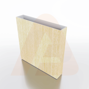ALU 40 Slat 6 ft. – WG – Yellow Oak